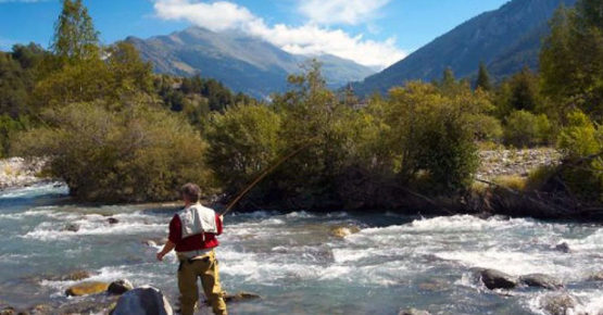 Pêche en rivière dans l'Arc