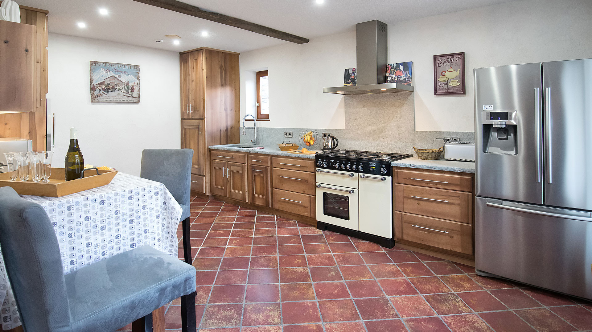 Grand chalet à Val Cenis cuisine équipée